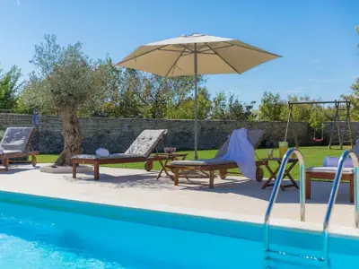 Villa 226 m², Štokovci bei Svetvinčenat, Pool und Terrasse - 15