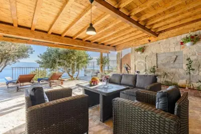 Vila 200 m², Dubrava kod Omiša, pogled na more - 4