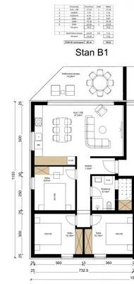 Apartment 78 m², Tar, garden and terrace with a view of nature - 4