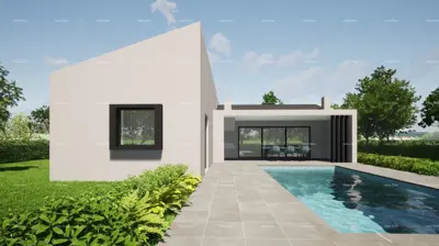 Erdgeschosshaus 120 m², Kršan, Pool und große Terrasse - 3