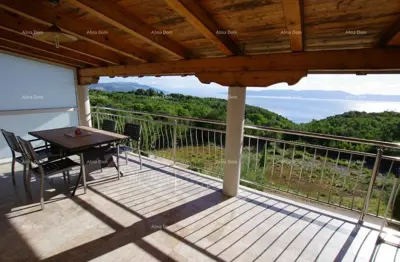 Labin, Ferienhaus mit Pool und Meerblick - 17