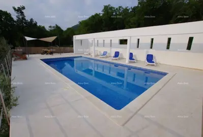 Labin, Ferienhaus mit Pool und Meerblick - 6