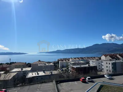 Stan 70 m², Srdoči, Rijeka - pogled na more i balkon - 20