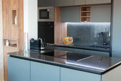 Penthouse apartman 96 m², Malinska, pogled na more - 7
