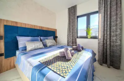 Penthouse apartman 96 m², Malinska, pogled na more - 9