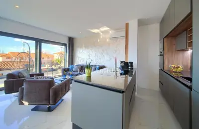 Penthouse apartman 96 m², Malinska, pogled na more - 6