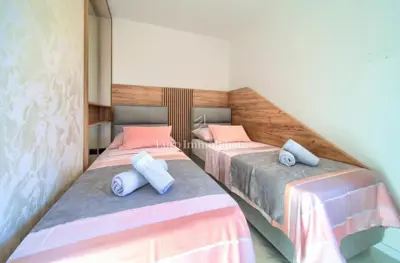 Penthouse apartman 96 m², Malinska, pogled na more - 15