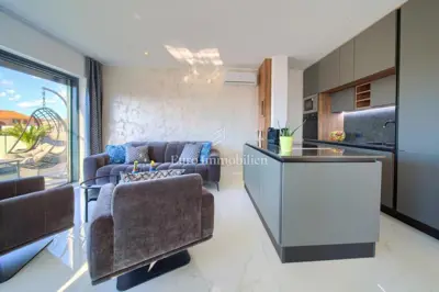 Penthouse apartman 96 m², Malinska, pogled na more - 4