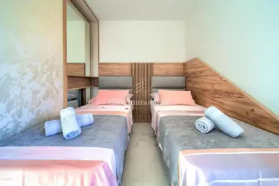 Penthouse apartman 96 m², Malinska, pogled na more - 14