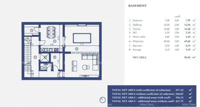 Villa 328 m², Crveni Vrh, view of the bay - 16