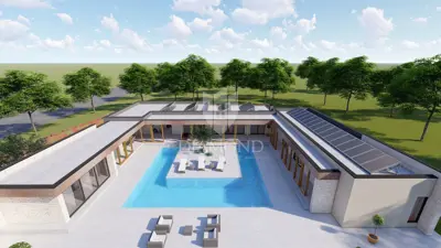 Građevinsko zemljište 4.500 m², Karigador - 2 km od mora - 7
