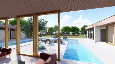 Građevinsko zemljište 4.500 m², Karigador - 2 km od mora - 9