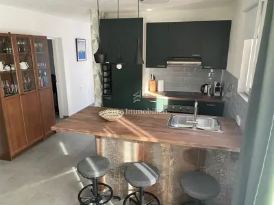 Haus 100 m², Pag - zwei Apartments und Meerblick - 16