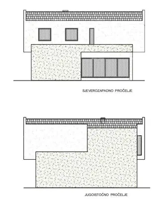 Building plot with final building permit, Orbanići