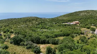 Land 1,600 m², Skitača - building permit and sea view - 4