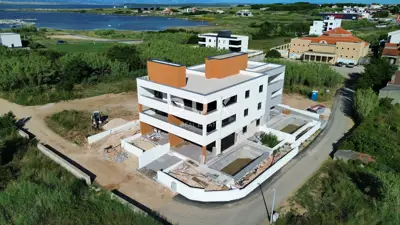 Stan 90,87 m², Privlaka - vrt, bazen i pogled na more - 12