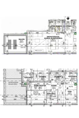 Wohnung 78 m², Povljana - erste Reihe zum Meer, Meerblick - 7