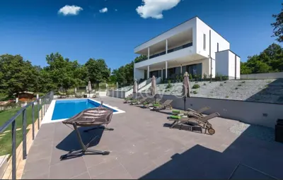 Villa 315 m², Sveta Nedjelja - Pool und Garten - 17