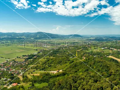 Building land 5,786 m², Donji Laduč - panoramic view