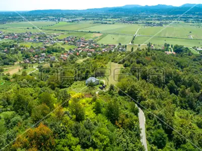 Building land 5,786 m², Donji Laduč - panoramic view - 12