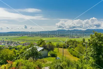 Building land 5,786 m², Donji Laduč - panoramic view - 18