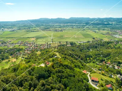 Building land 5,786 m², Donji Laduč - panoramic view - 8