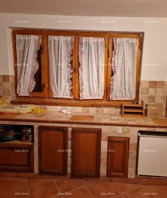 Stone house 200 m², Filipana - fenced plot 900 m² - 3