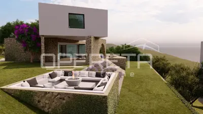 Građevinsko zemljište 924 m², Trget - panoramski pogled na more - 6
