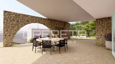 Građevinsko zemljište 924 m², Trget - panoramski pogled na more - 4