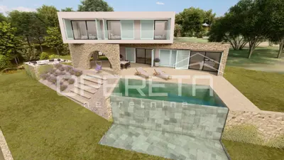 Građevinsko zemljište 924 m², Trget - panoramski pogled na more - 2