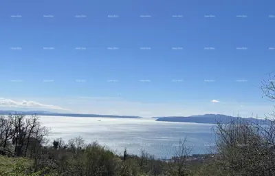 Pogled na more! ! Prodaja građevinskog zemljišta, površine cca 5000 m², s prijavljenim početkom gradnje, Opatija!