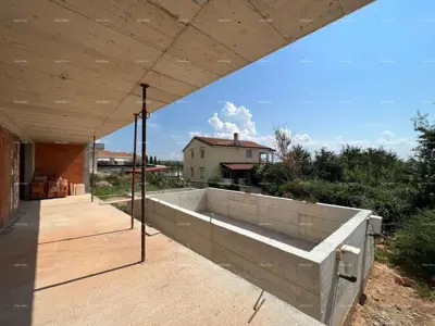 Vila s bazenom, Tar kod Poreča, pogled na more - 22
