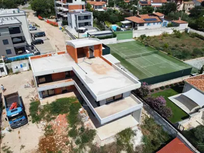 Vila s bazenom, Tar kod Poreča, pogled na more - 15