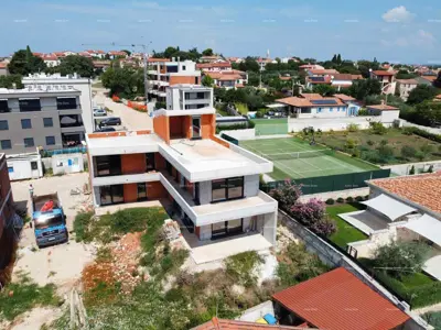 Vila s bazenom, Tar kod Poreča, pogled na more - 12