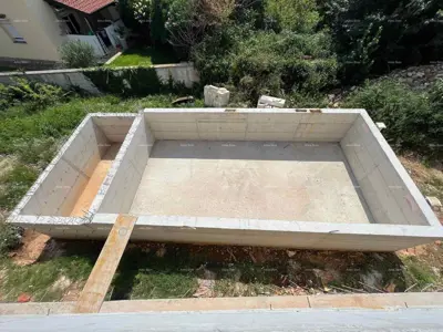 Vila s bazenom, Tar kod Poreča, pogled na more - 19