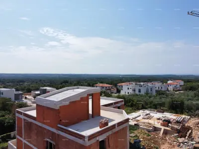 Vila s bazenom, Tar kod Poreča, pogled na more - 11