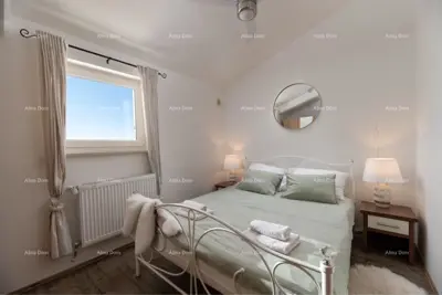 Haus 123 m², Raša - Pool und Meerblick - 7