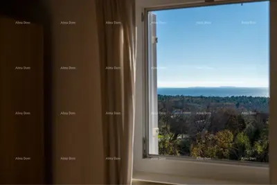 Haus 123 m², Raša - Pool und Meerblick - 8