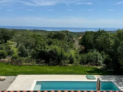Haus 123 m², Raša - Pool und Meerblick - 2