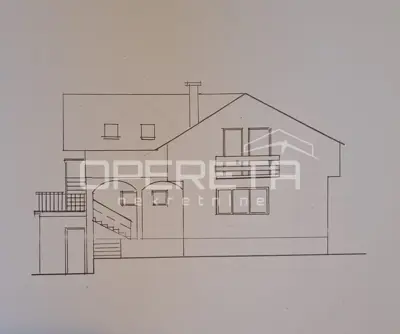 House 197 m², Črnomerec - quiet street in Fraterščica