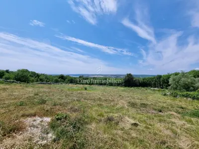 Labin - land with building permit and view - 7