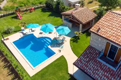 Villa 159 m², Svetvinčenat - bazen i sauna - 3