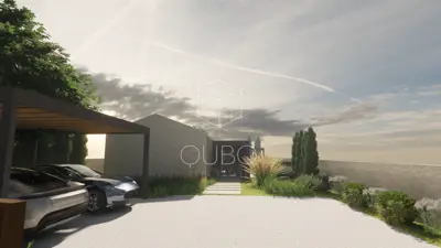 Smoljanci - Grundstück 808 m², Baugenehmigung - 2