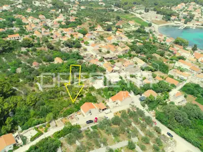 Baugrundstück 1 192 m², Lumbarda, Meerblick - 6