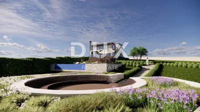 ISTRA, PIĆAN - Land with construction started for two houses, edge of the village, p - 3