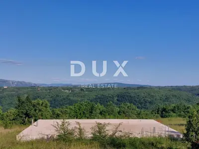 ISTRA, PIĆAN - Land with construction started for two houses, edge of the village, p - 13