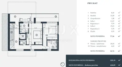 Villa 329 m², Savudrija - in Strandnähe - 10