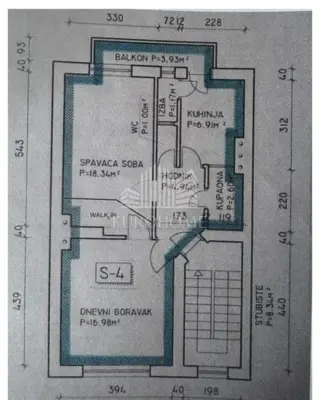 Apartment 53 m², Trešnjevka - Sjever, balcony and walk-in closet - 9