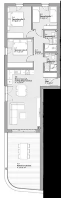 Vodice, novogradnja, stan 107 m² na 1.katu, blizina mora - 5
