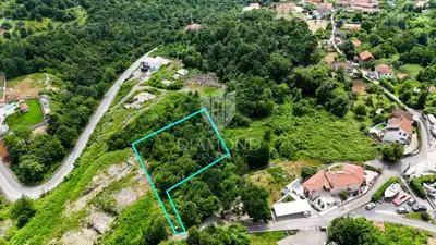 Građevinsko zemljište 1.489 m², Poljane - pogled na more - 3